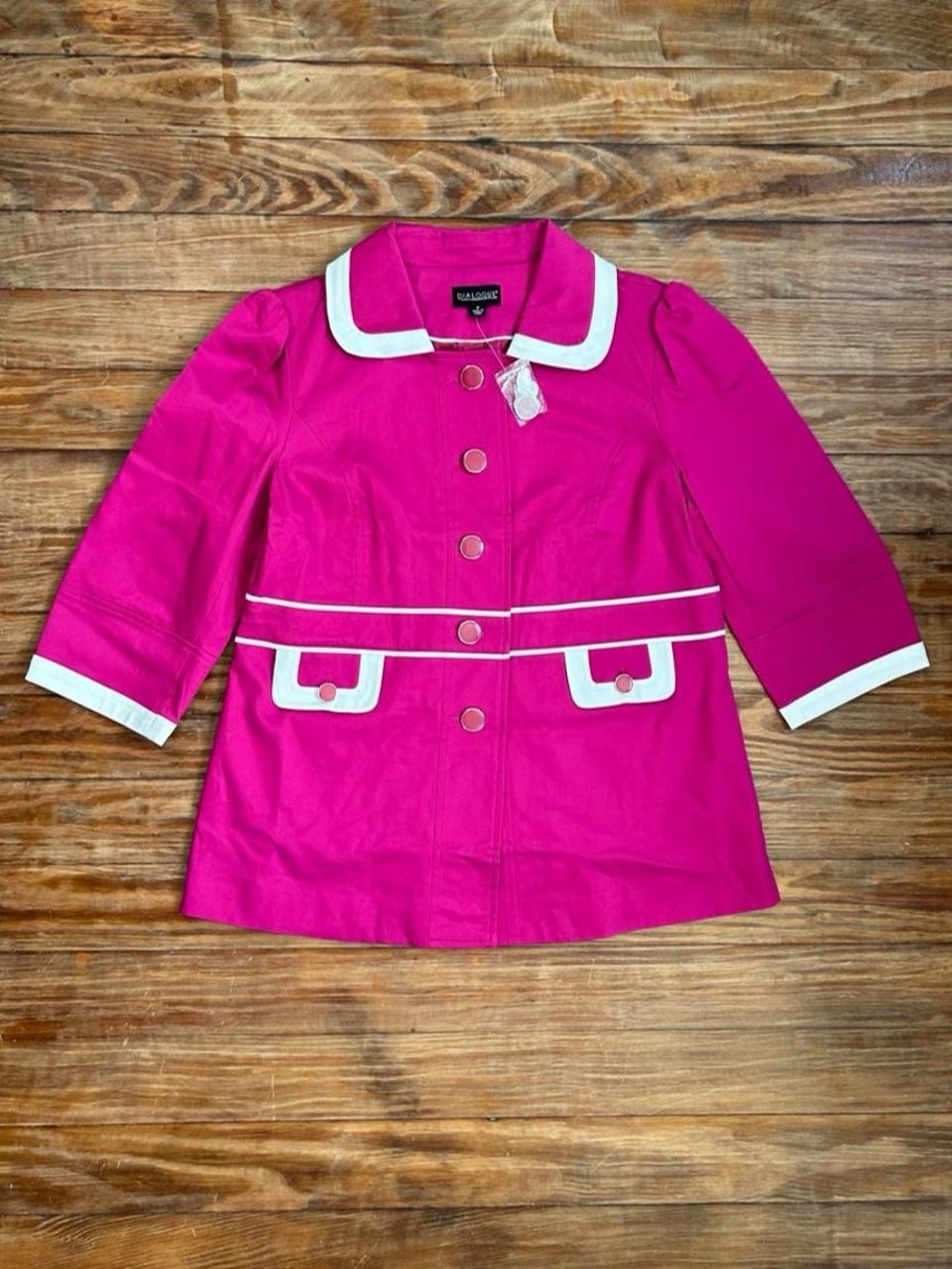 Vintage retro pink jacket